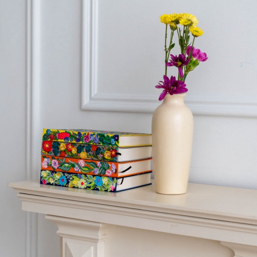 Hand-painted Floral Journal by 16 Empress Road