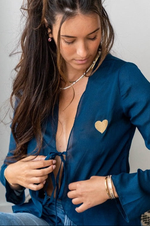 Moonlight Tie Front Top