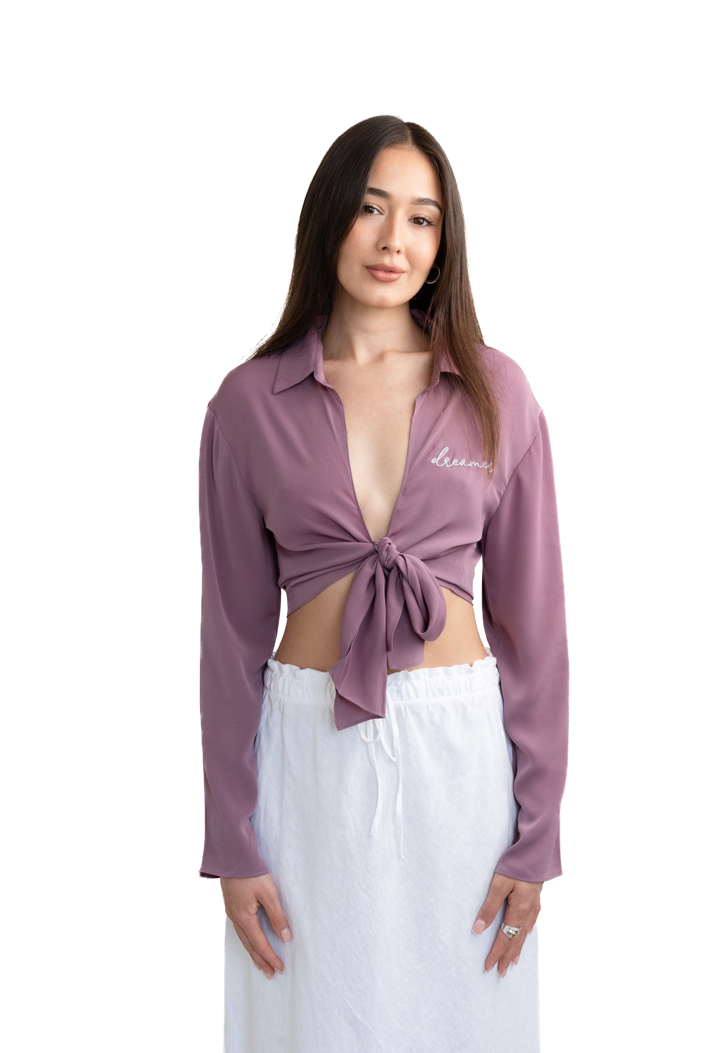 Dreamer Tie Front Top