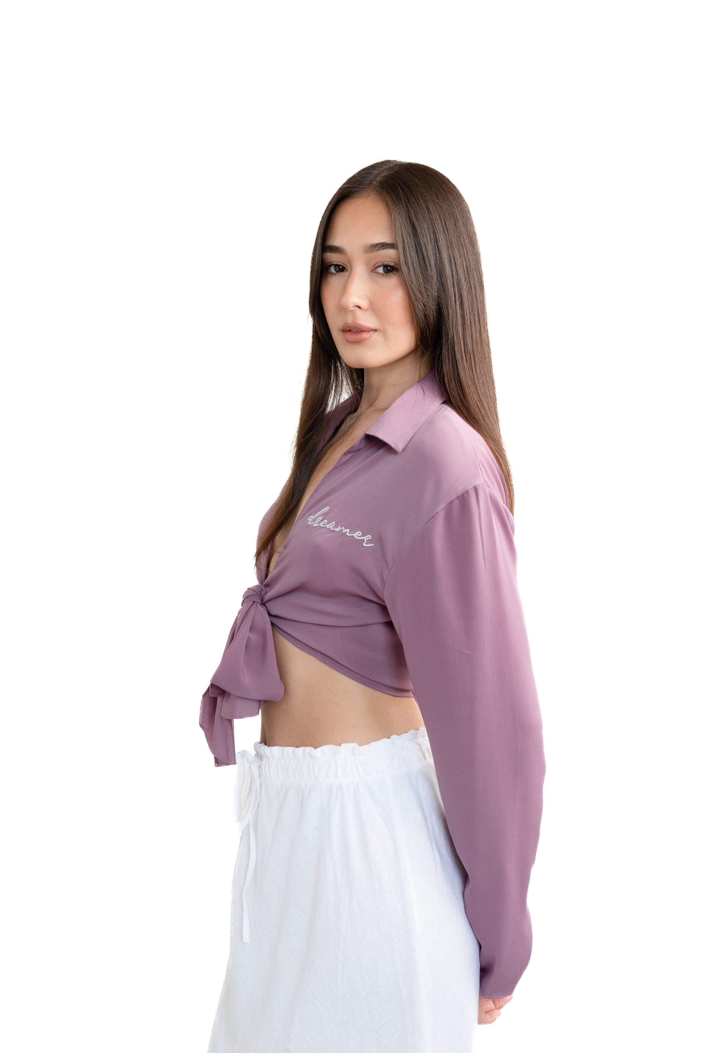 Dreamer Tie Front Top