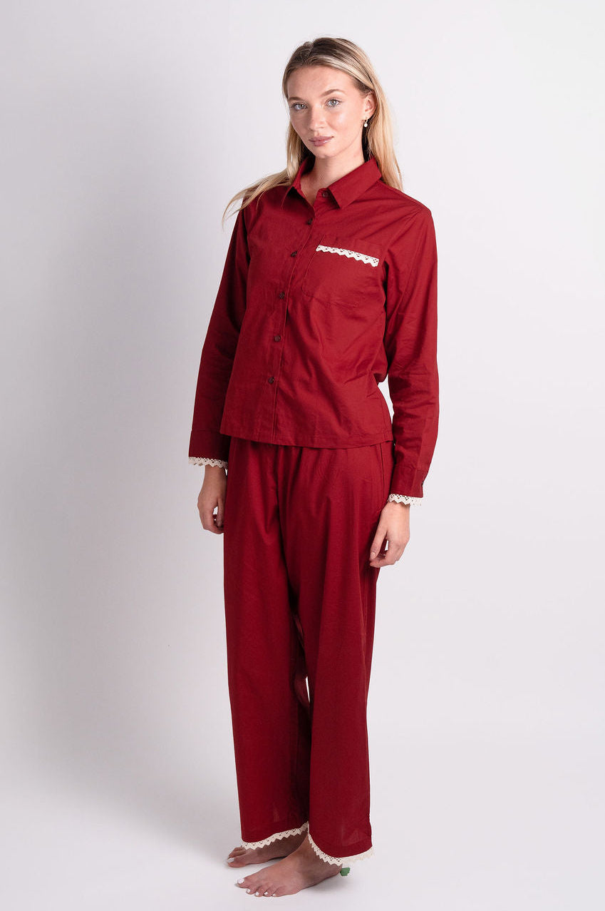 Merlot Pajama Set