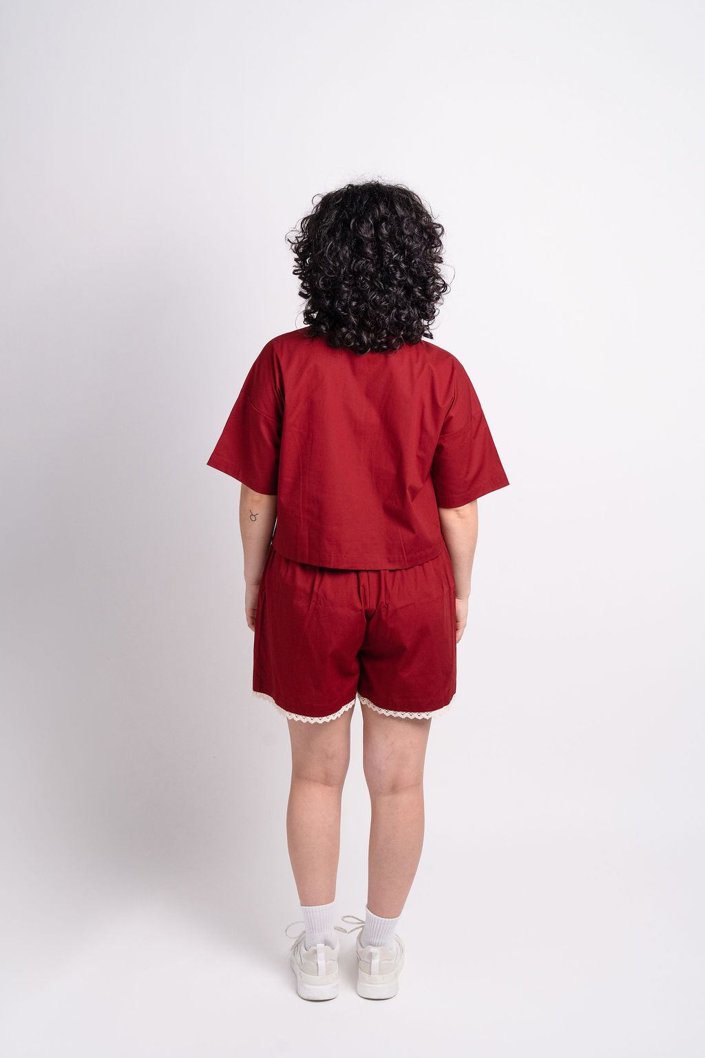 Merlot Shorts Set