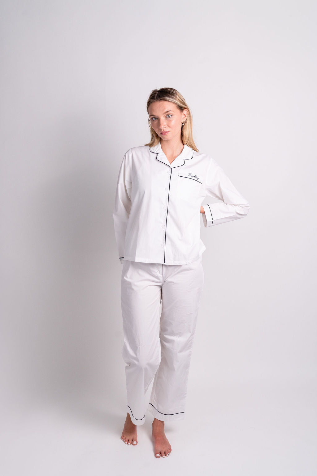 Ivory Classic Pajama Set