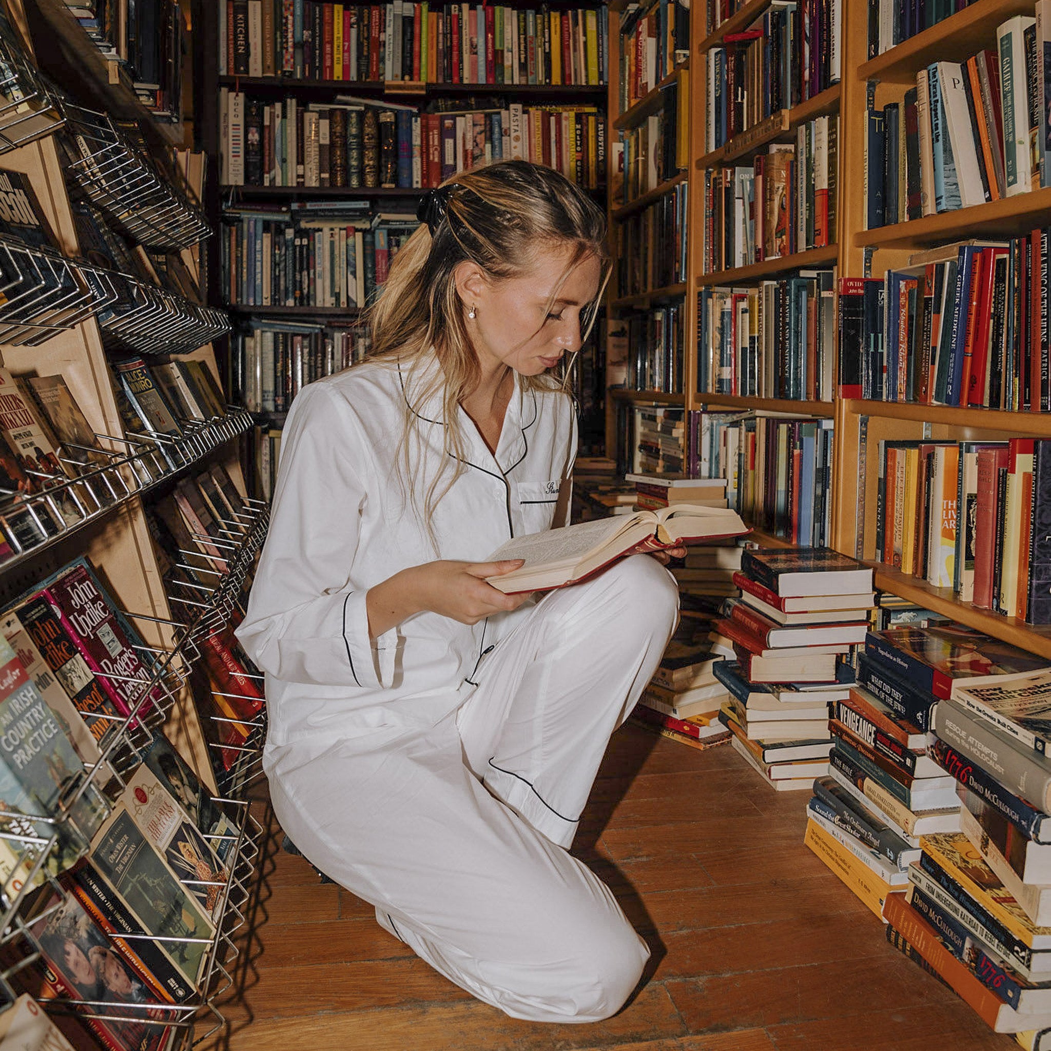 Ivory Classic Pajama Set