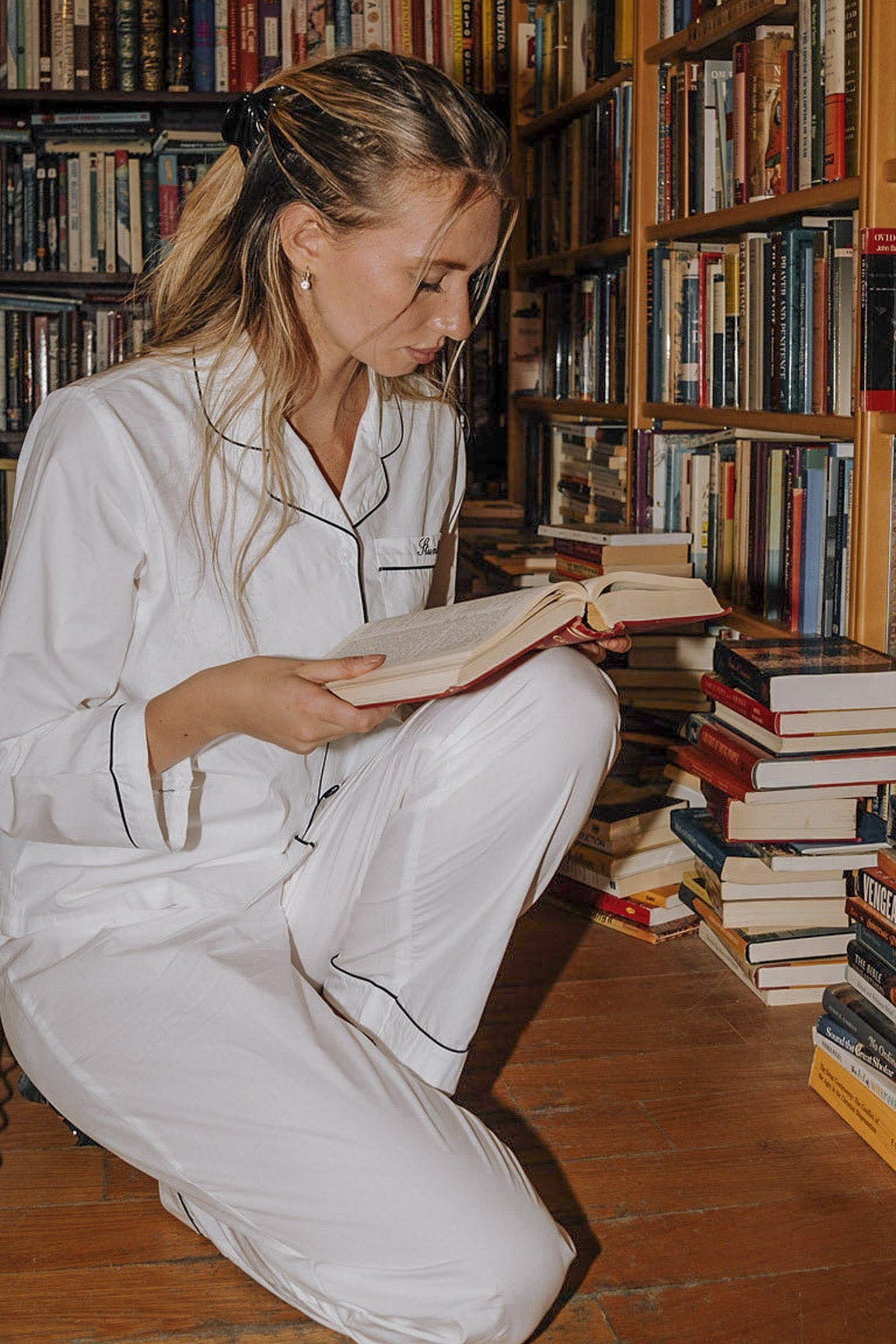 Ivory Classic Pajama Set