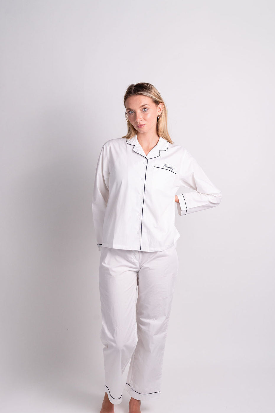 Ivory Classic Pajama Set