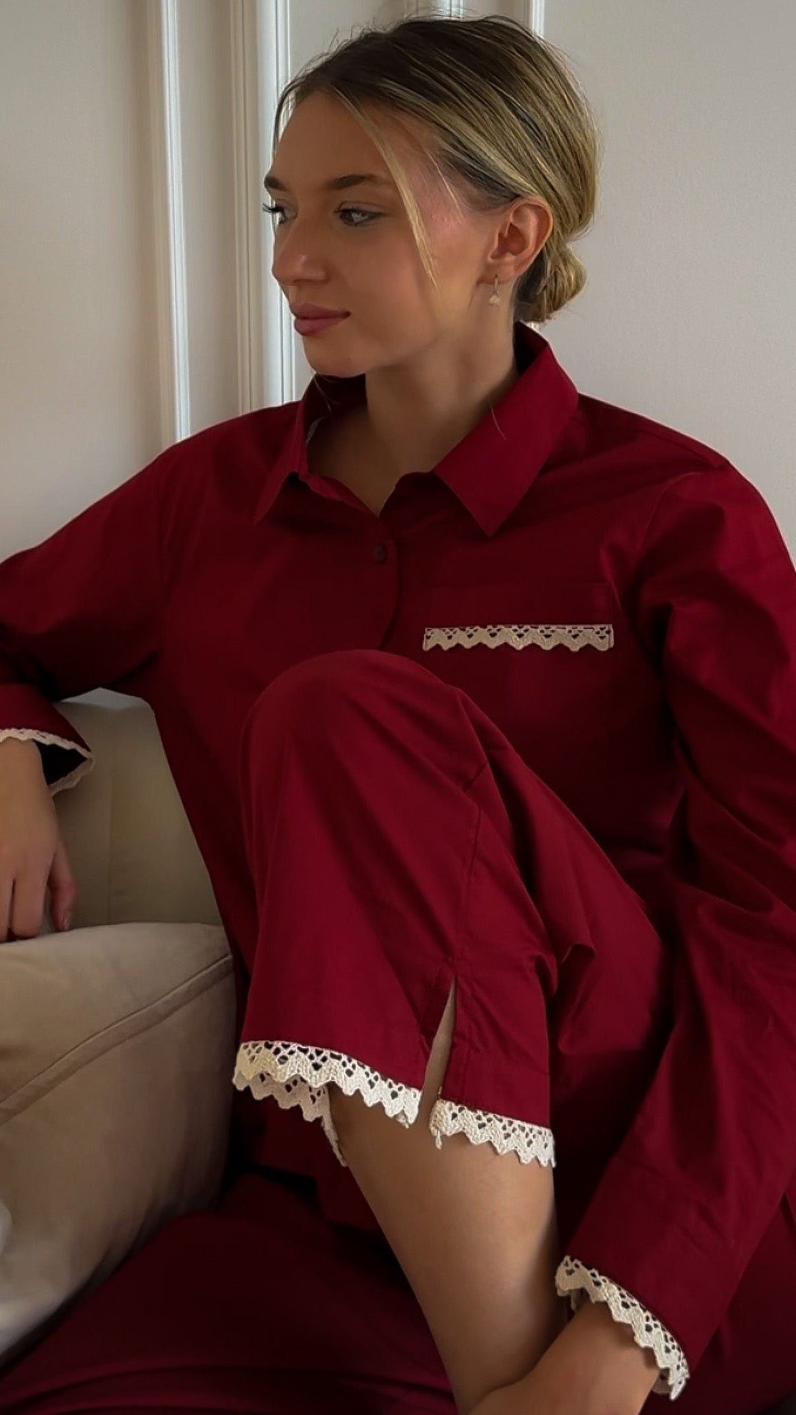 Merlot Pajama Set