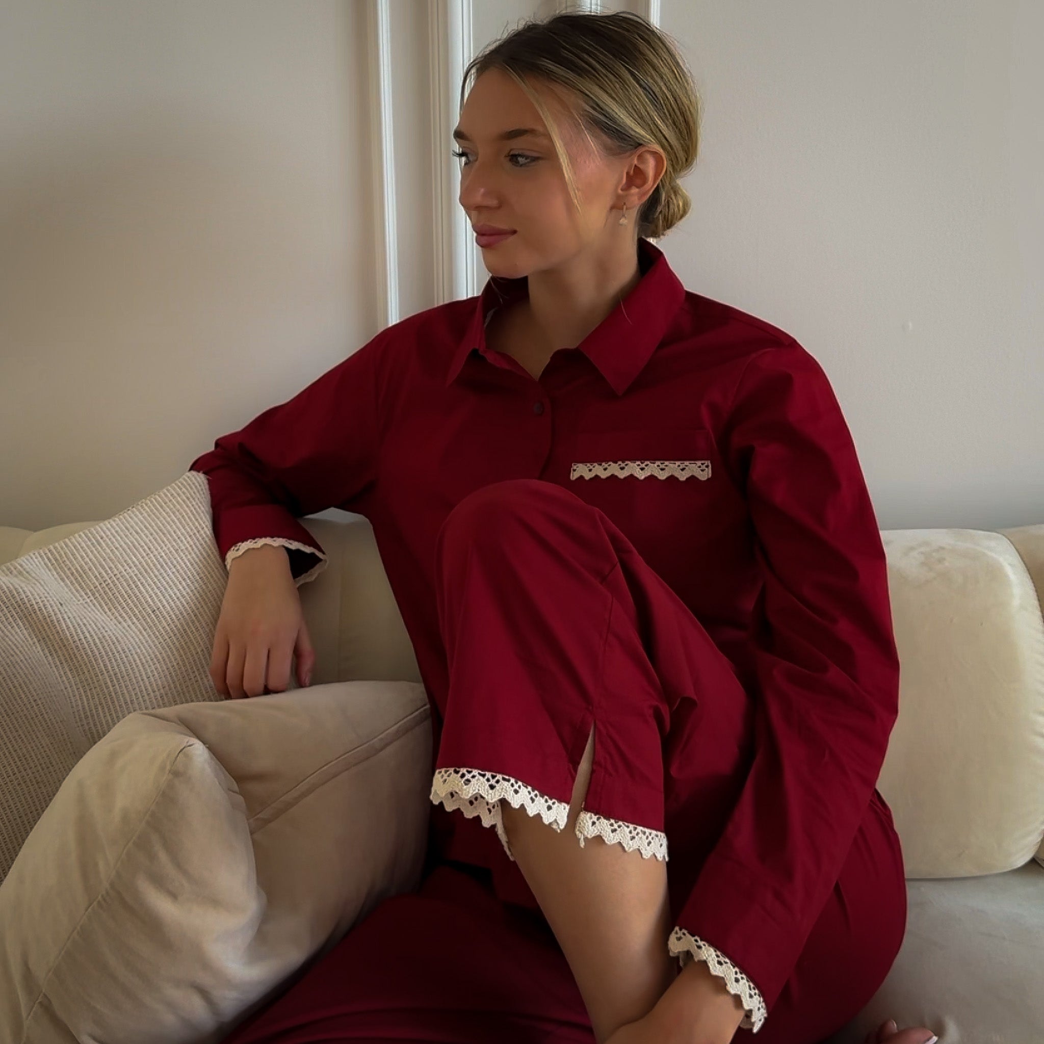 Merlot Pajama Set